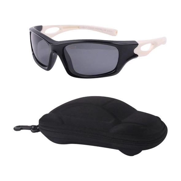 Sports Polarized UV 400 Protected Children's Sunglasses & Case