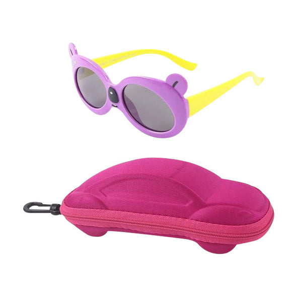 Cute Polarorized UV 400 Protection Children's Sunglasses & Case