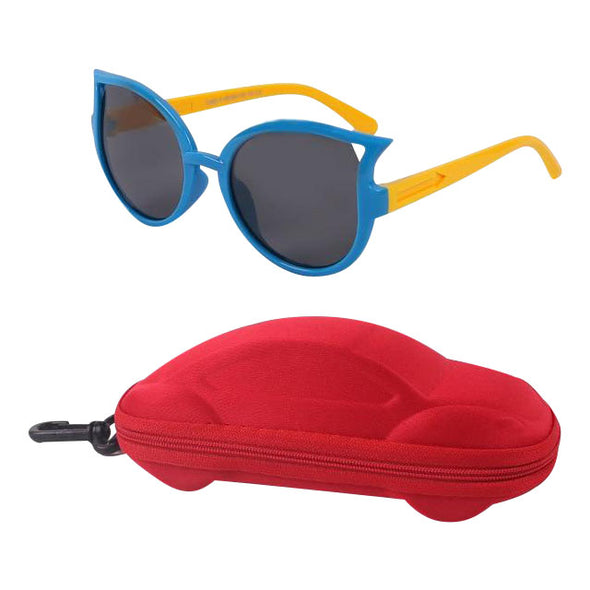 Cat Eye Girls UV 400 Protection Sunglasses & Case