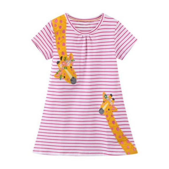 Giraffe Design Summer Dress