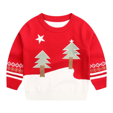 Festive Tree Pullover Sweater