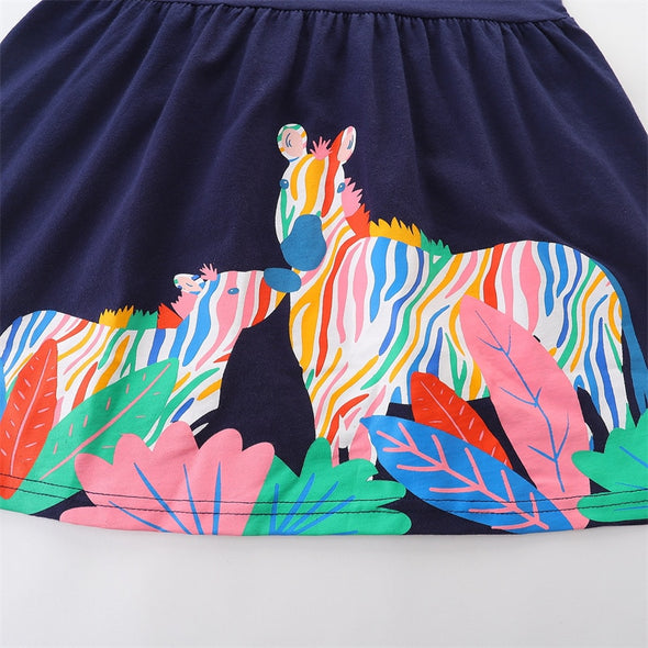 Zebra Print Summer Dress