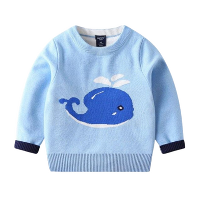 Whale Design Sweater