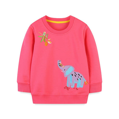 Adorable Elephant Design Sweatshirt