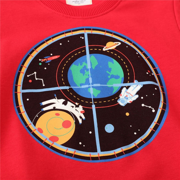 Space Design Sweatshirt