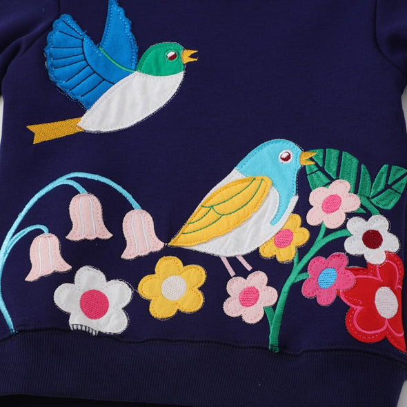 Bird Design Sweatshirt