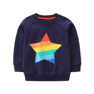 Star Design Sweatshirt