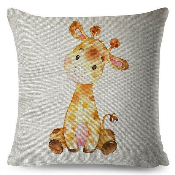 Adorable Cartoon Animal Cushion Covers