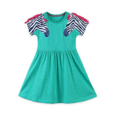 Zebra Design Summer Dress