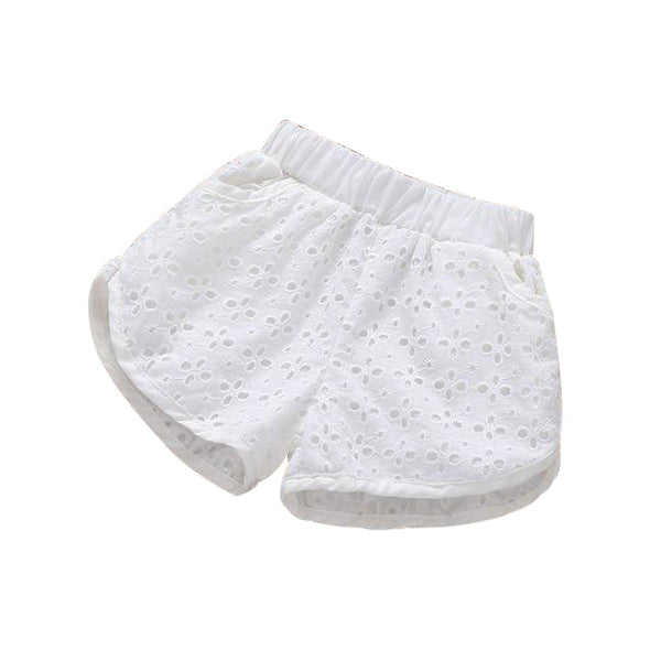 Broderie Anglaise Short