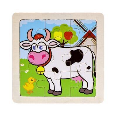 Wooden Animal Jigsaw Puzzle