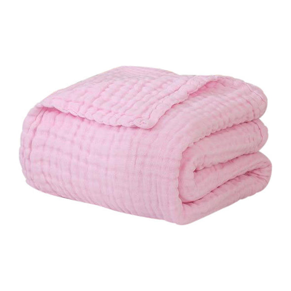 Warm Muslin Quilt Baby Blanket