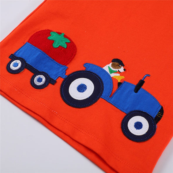 Tractor Design Sweatshirt & Sweatpants Set