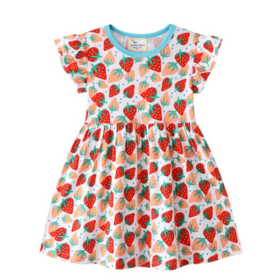 Strawberry Design Summer Dress