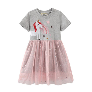 Unicorn & Tulle Design Summer Dress