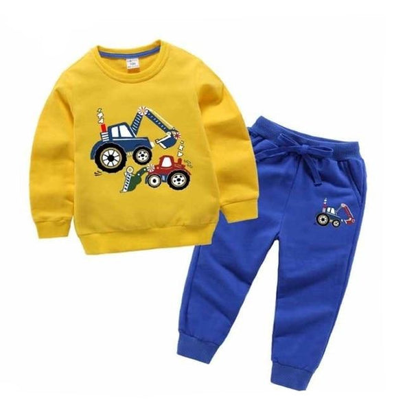 Tractor Design Sweatshirt & Sweatpants Sets