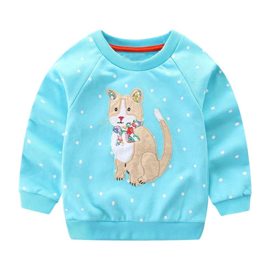 Cat Design Sweatshirt
