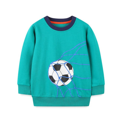 Soccer Design Sweatshirt