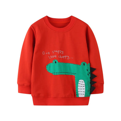 Crocodile Design Sweatshirt
