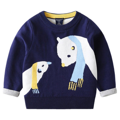 Polar Bear Design Sweater