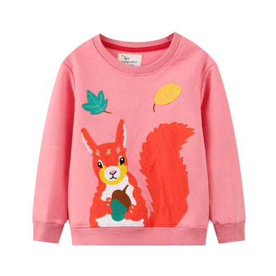 Squirrel Design Sweatshirt