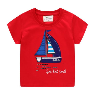 Sail the Seas Design Summer Tee