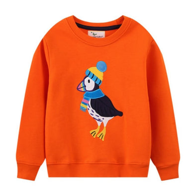 Fun Bird Design Sweatshirt